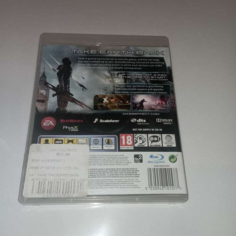Mass Effect 3 [PS3]  **CIB**